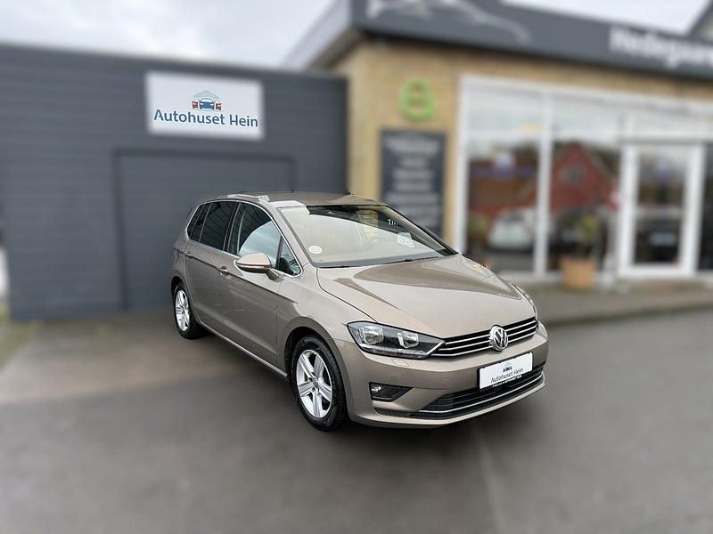 Champagnemetal Brugt 2015 VW Golf Sportsvan Highline MPV | 119.800 kr. (God pris) - Billede 1/4