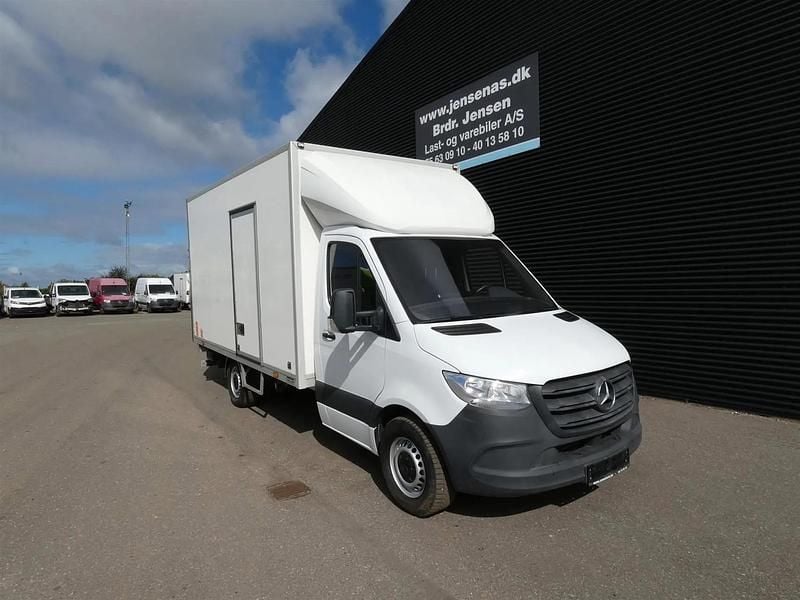 Hvid Brugt 2020 Mercedes Sprinter Van | 225.000 kr. - Billede 1/4