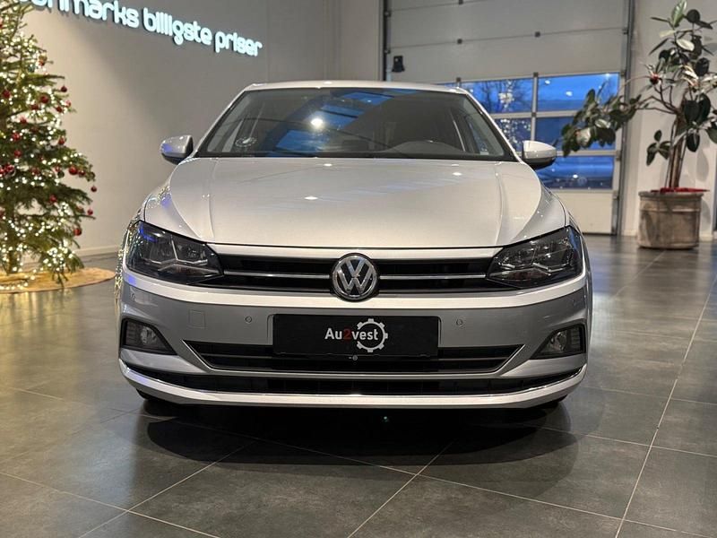 Brugt VW Polo Highline 115 HK (84 kW) 2018 Sølvmetal Hatchback