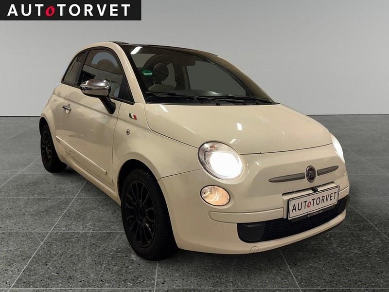 Brugt Fiat 500C 85 HK (62 kW) 2012 Hvid Cabriolet