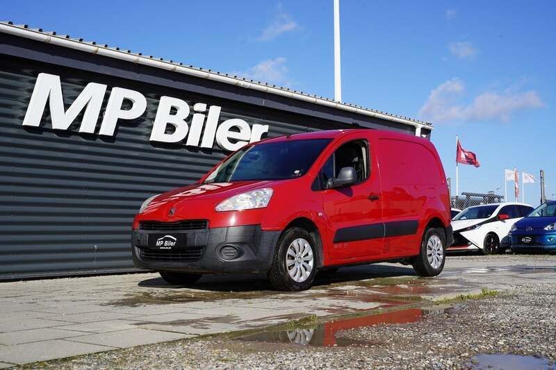 Rød Brugt 2013 Peugeot Partner MPV | 39.900 kr. - Billede 1/4