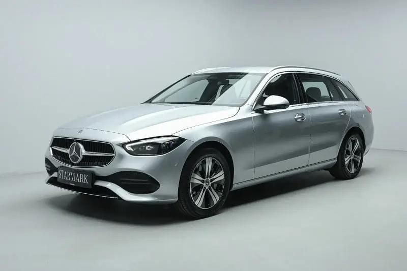 Sølv Brugt 2022 Mercedes C300e Avantgarde Stationcar | 424.900 kr. (Super pris) - Billede 1/3