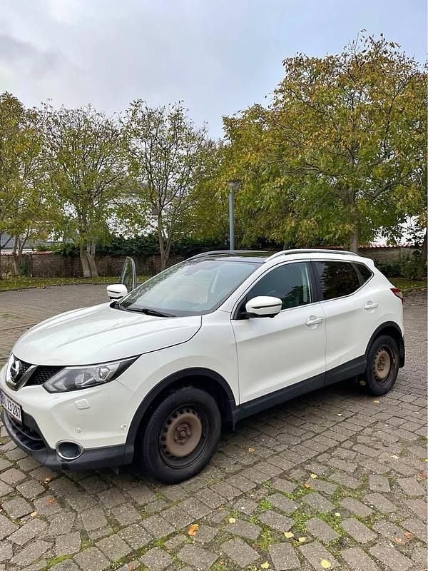 Hvid Brugt 2017 Nissan Qashqai SUV | 95.000 kr. (Super pris) - Billede 1/4