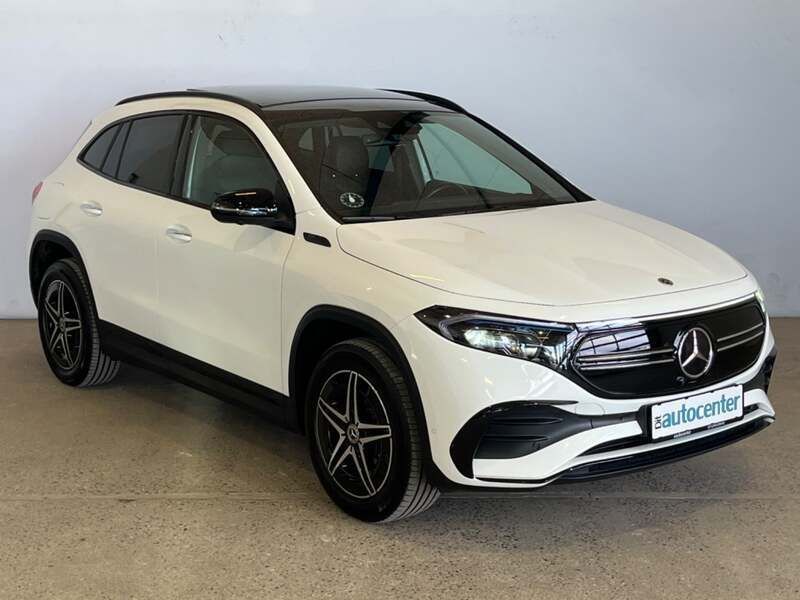 Hvid Brugt 2022 Mercedes EQA250 AMG line SUV | 264.500 kr. (Fair pris) - Billede 1/4