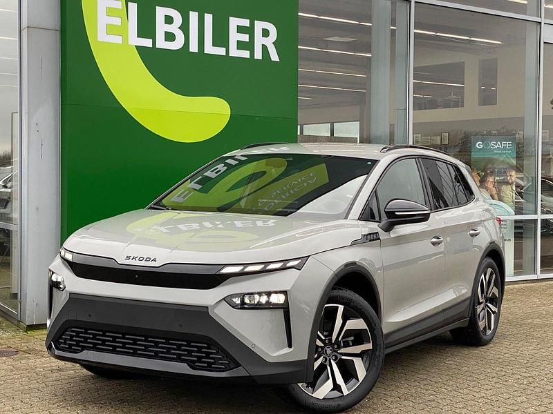 Grå Ny 2026 Skoda Elroq SportLine SUV | 379.000 kr. (Lidt for dyr) - Billede 1/4