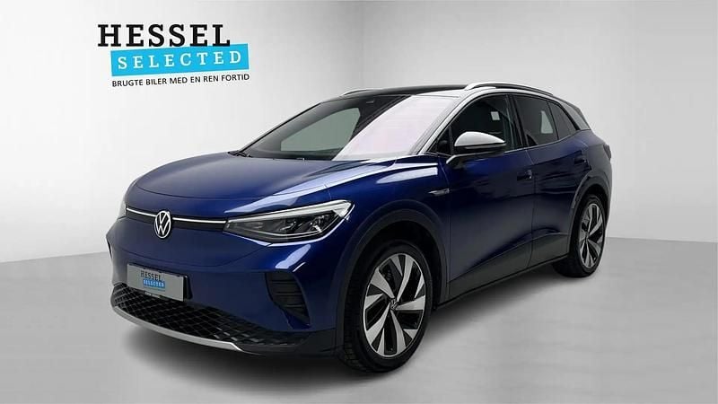 Blå Brugt 2021 VW ID.4 Pro Performance SUV | 204.900 kr. (God pris) - Billede 1/4
