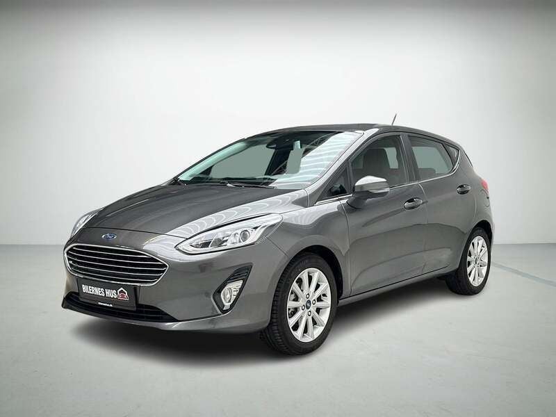 Koksmetal Brugt 2019 Ford Fiesta Titanium Hatchback | 119.980 kr. (Fair pris) - Billede 1/4