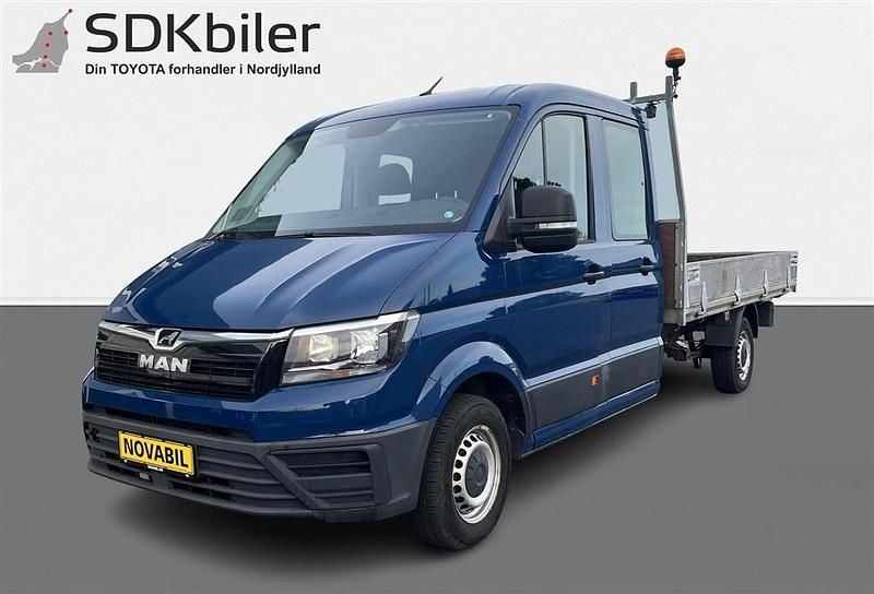 Brugt MAN TGE 140 HK (102 kW) 2018 Blå Van