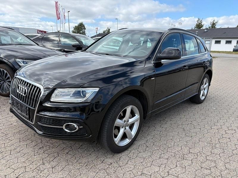 Sortmetal Brugt 2014 Audi Q5 S-Line SUV | 99.900 kr. - Billede 1/4
