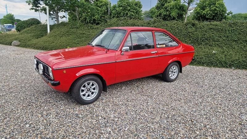 Rød Brugt 1979 Ford Escort | 85.000 kr. - Billede 1/4