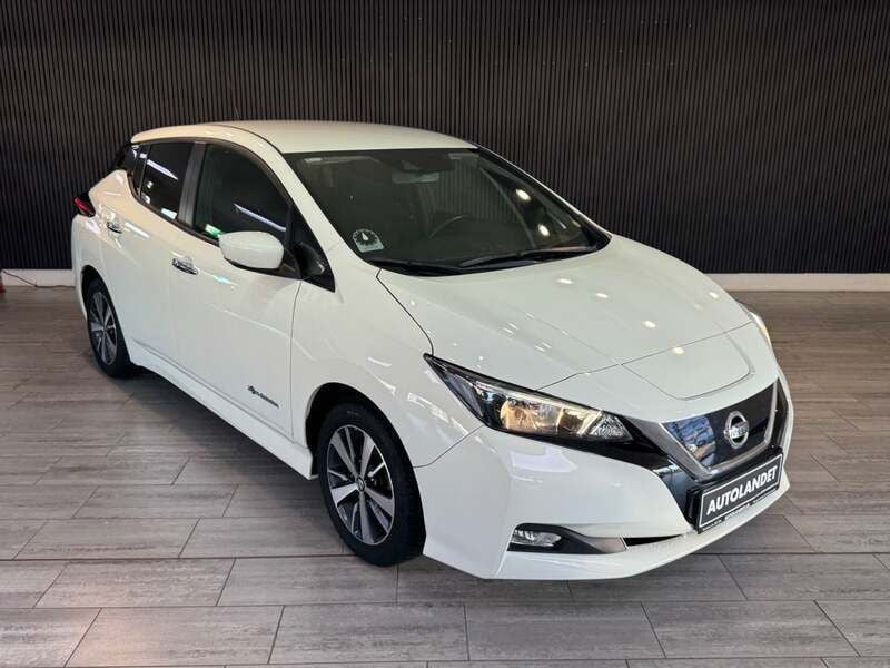 Hvid Brugt 2020 Nissan Leaf N-Connecta Hatchback | 104.800 kr. (Fair pris) - Billede 1/4