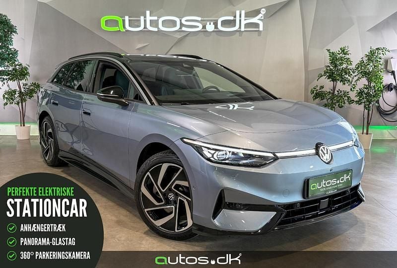 Lysblåmetal Brugt 2024 VW ID.7 Style Stationcar | 399.000 kr. (Fair pris) - Billede 1/4