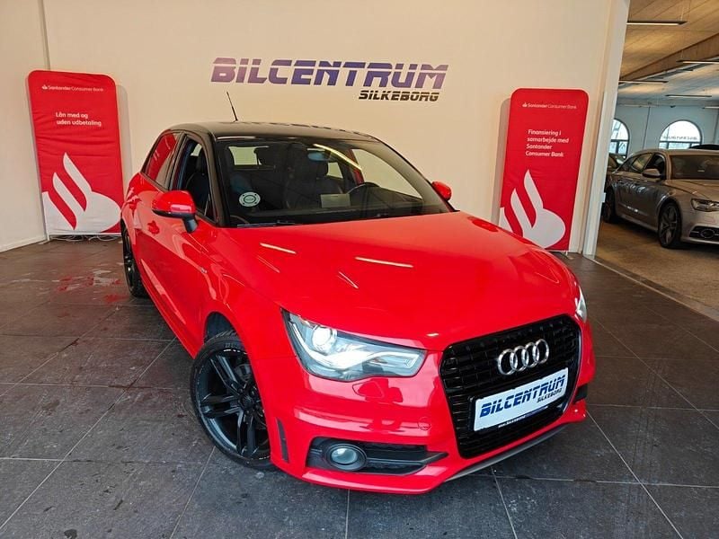 Brugt Audi A1 Sportback S-Line 185 HK (136 kW) 2012 Rød Hatchback