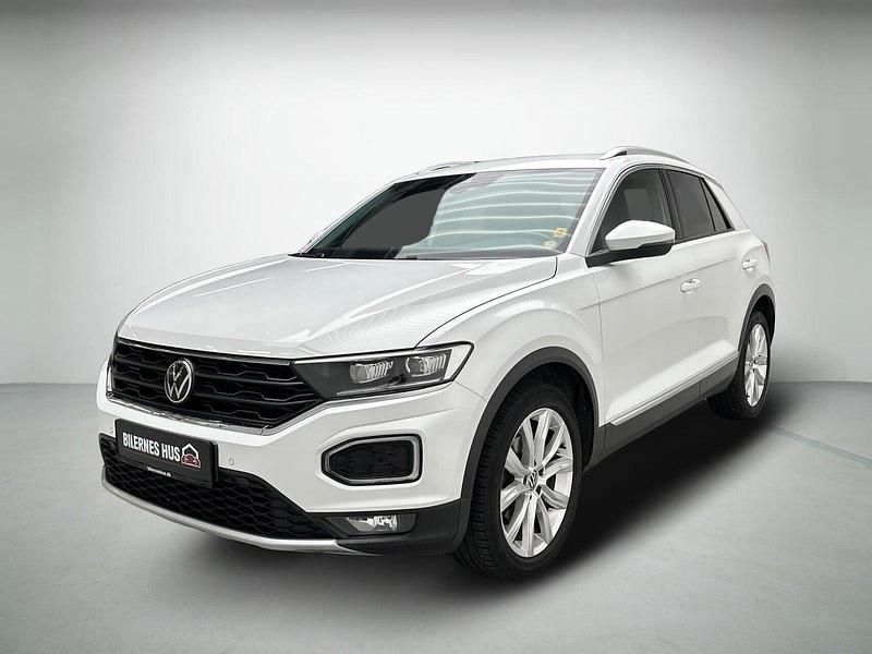 Hvid Brugt 2021 VW T-Roc Sport SUV | 234.980 kr. (Fair pris) - Billede 1/4