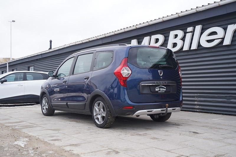 Brugt Dacia Lodgy Stepway 95 HK (69 kW) 2020 Blå MPV