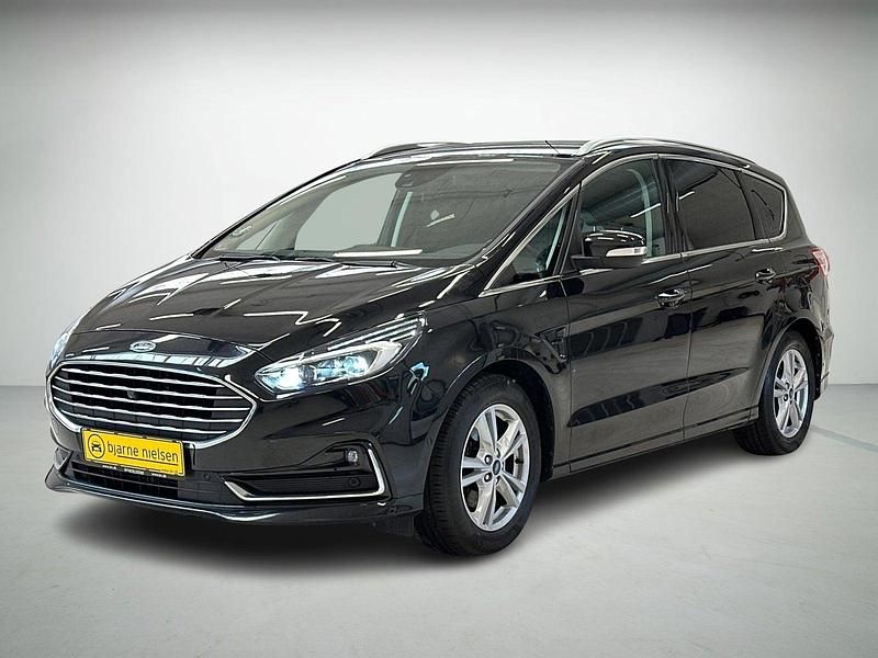 Sortmetal Brugt 2021 Ford S-MAX Titanium MPV | 189.400 kr. - Billede 1/4