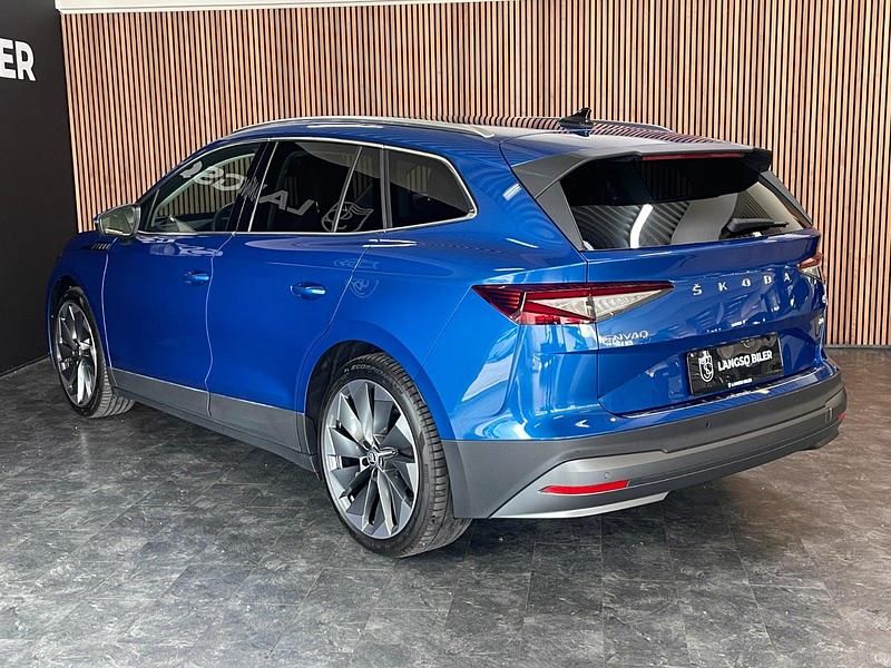 Brugt Skoda Enyaq iV ecoSuite 150 kW (204 HK) 2021 Blå SUV
