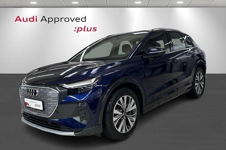 Mørkblåmetal Brugt 2024 Audi Q4 e-tron SUV | 354.900 kr. (Fair pris) - Billede 1/4