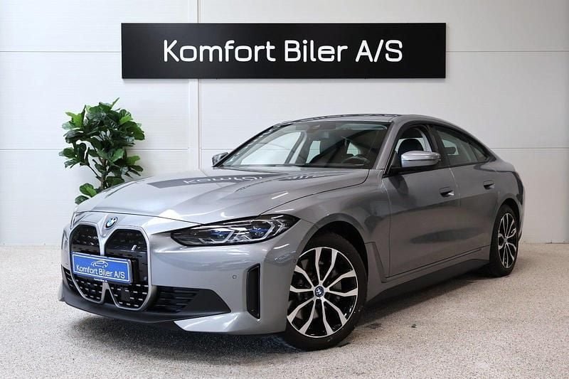 Gråmetal Brugt 2022 BMW i4 Sedan | 309.900 kr. - Billede 1/4