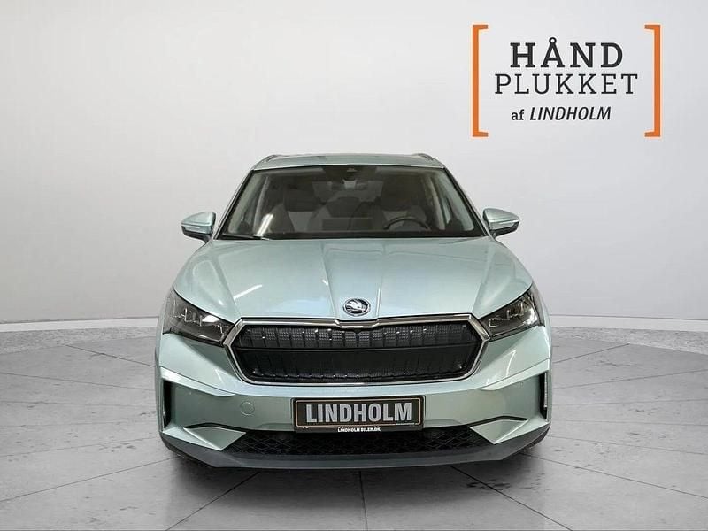 Brugt Skoda Enyaq iV Lodge 150 kW (204 HK) 2021 Lysgrønmetal SUV