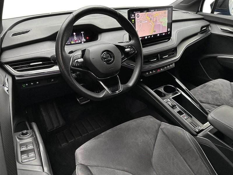 Brugt Skoda Enyaq iV SportLine 150 kW (204 HK) 2021 Blå SUV