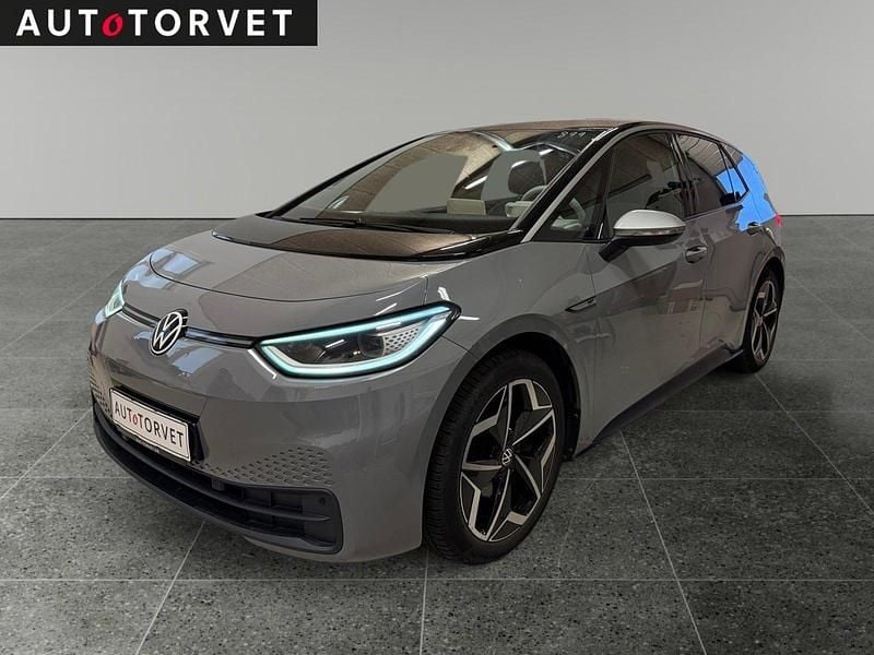 Grå Brugt 2020 VW ID.3 Hatchback | 119.700 kr. (Fair pris) - Billede 1/4