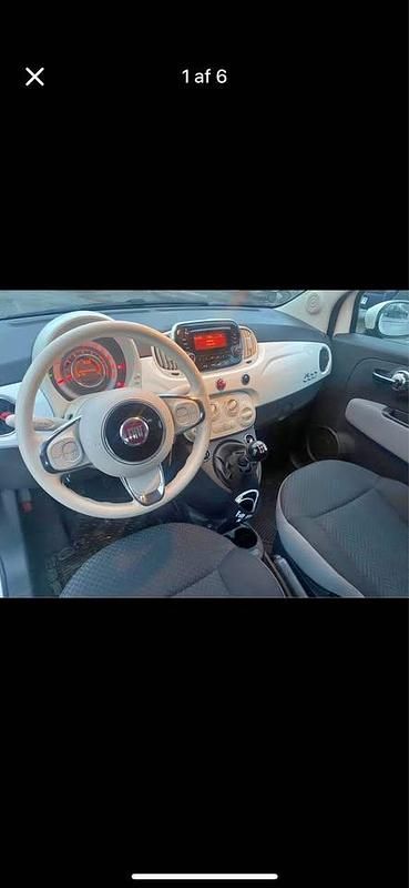 Brugt 2016 Fiat 500 Hatchback | 55.000 kr. (Super pris) - Billede 1/4