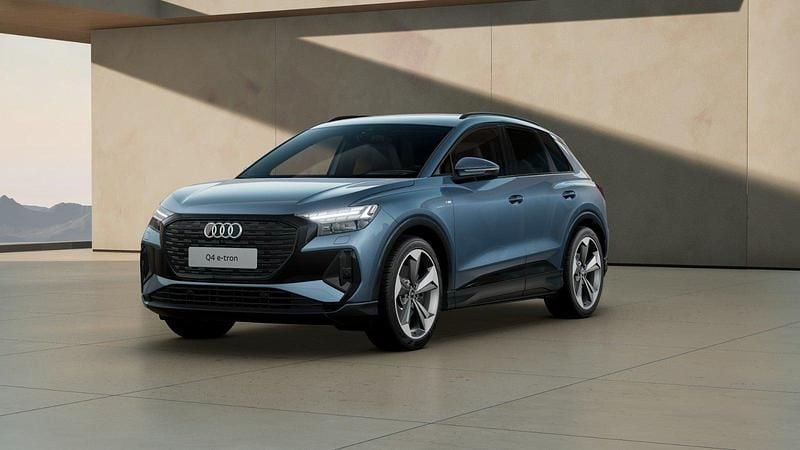Lysblåmetal Brugt 2024 Audi Q4 e-tron SUV | 439.900 kr. - Billede 1/4