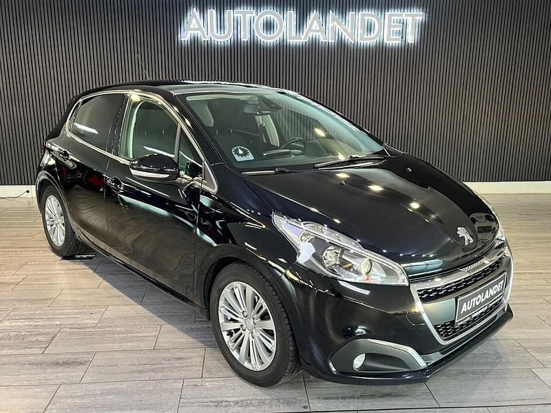 Sort Brugt 2019 Peugeot 208 Allure Sky Hatchback | 74.800 kr. (God pris) - Billede 1/4