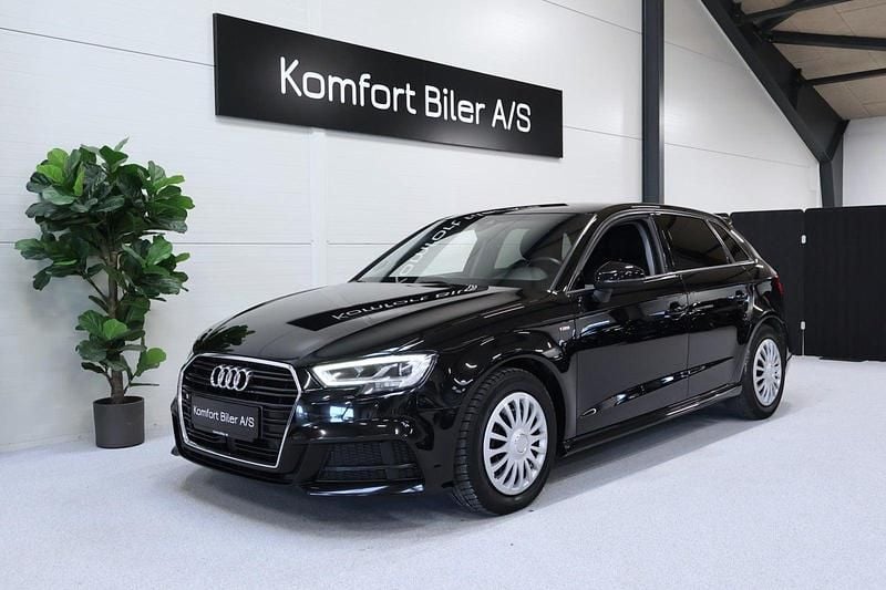 Brugt Audi A3 Sportback Sport 150 HK (110 kW) 2019 Sort Hatchback