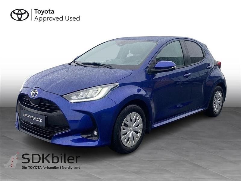 Brugt Toyota Yaris T3 125 HK (91 kW) 2021 Blåmetal Hatchback