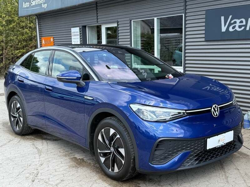 Blåmetal Brugt 2022 VW ID.5 Pro Performance SUV | 219.900 kr. (God pris) - Billede 1/4