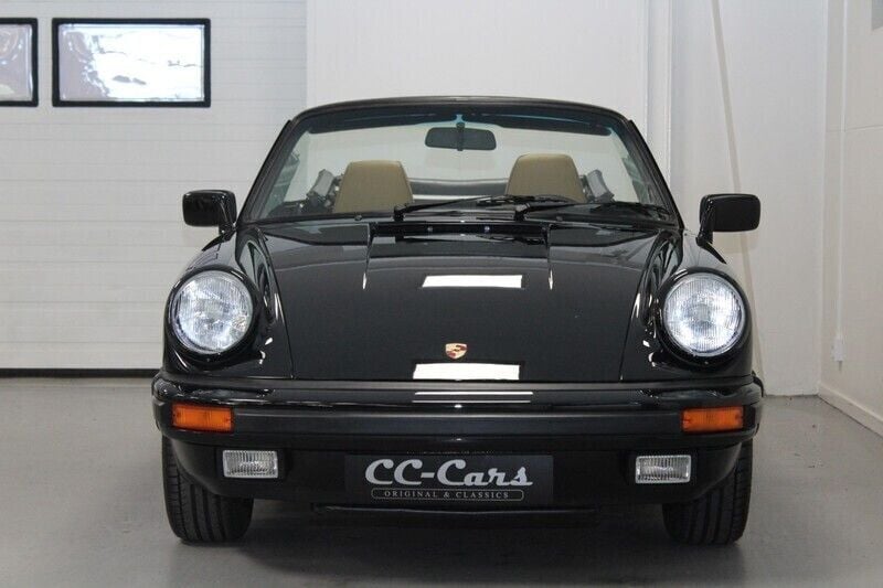 Brugt Porsche 911 1984 Rød Cabriolet