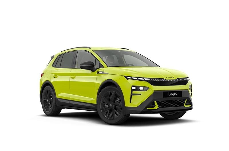 Grøn Ny 2025 Skoda Elroq RS SUV | 394.985 kr. (Fair pris) - Billede 1/4