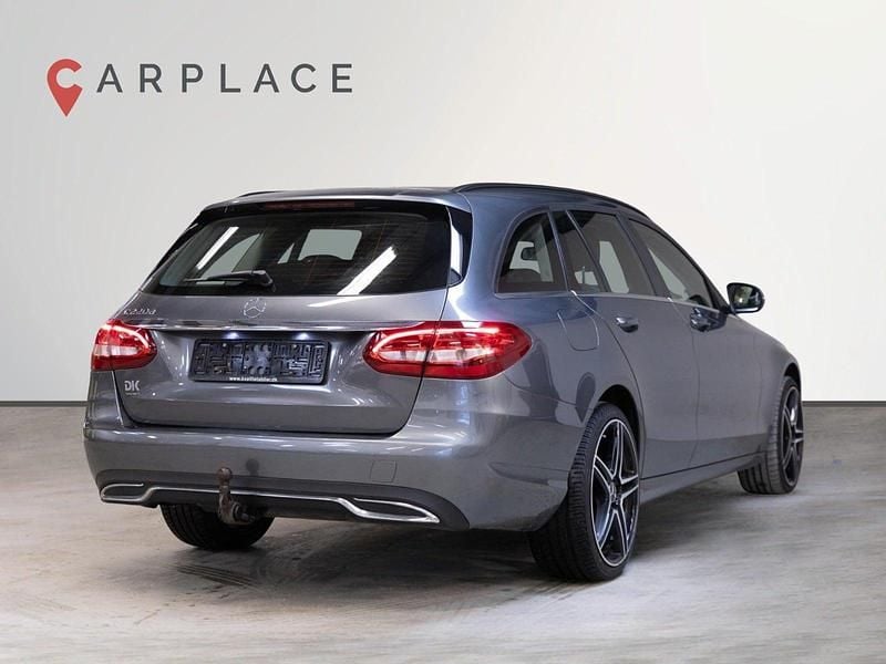 Brugt Mercedes C220 170 HK (125 kW) 2017 Gråmetal Stationcar