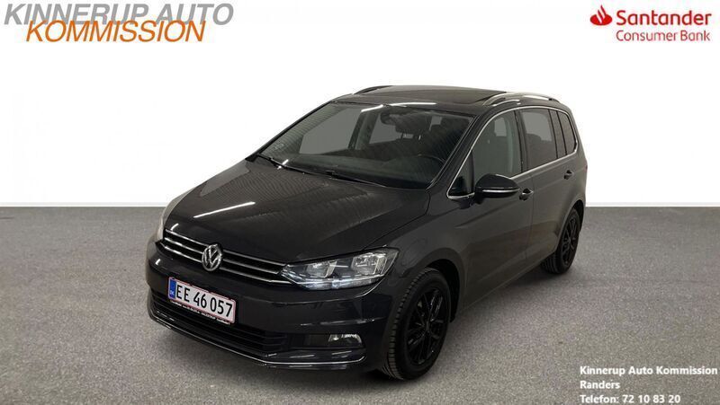 Koksgrå Brugt 2018 VW Touran Comfortline MPV | 239.700 kr. (Fair pris) - Billede 1/4