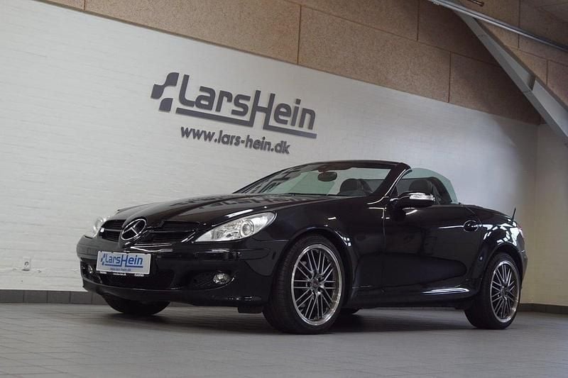 Sortmetal Brugt 2004 Mercedes SLK200 Cabriolet | 194.800 kr. - Billede 1/4