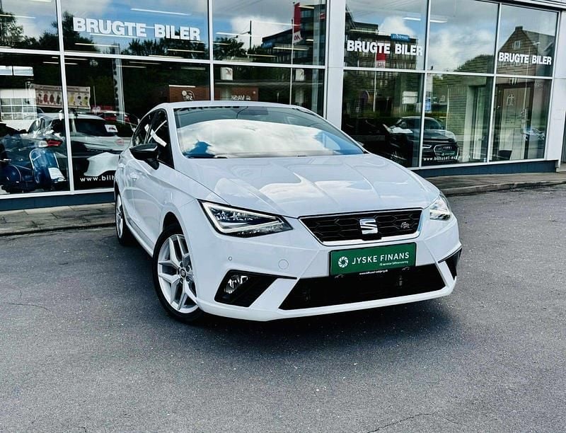 Hvid Brugt 2021 Seat Ibiza FR Hatchback | 159.900 kr. (Fair pris) - Billede 1/4