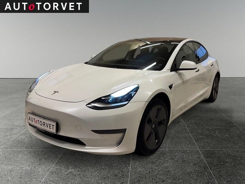 Brugt Tesla Model 3 Long Range AWD 366 kW (498 HK) 2020 Hvidmetal Sedan
