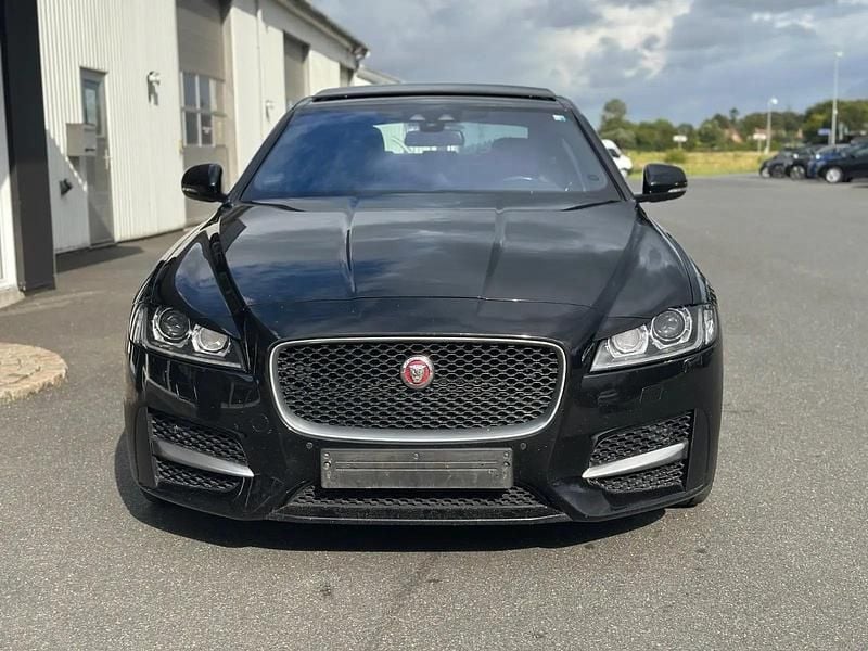 Brugt Jaguar XF R-Sport 300 HK (220 kW) 2016 Sortmetal Sedan