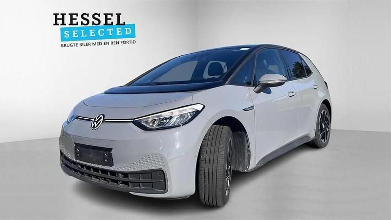 Mondsteingrau Brugt 2022 VW ID.3 Active Hatchback | 194.900 kr. (God pris) - Billede 1/4