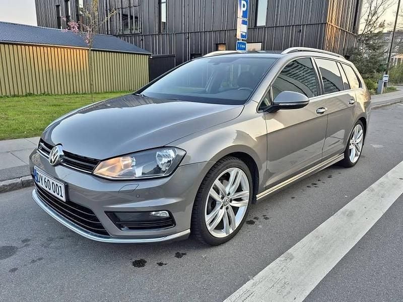 Grå Brugt 2017 VW Golf VII R-line Stationcar | 95.000 kr. (Fair pris) - Billede 1/4