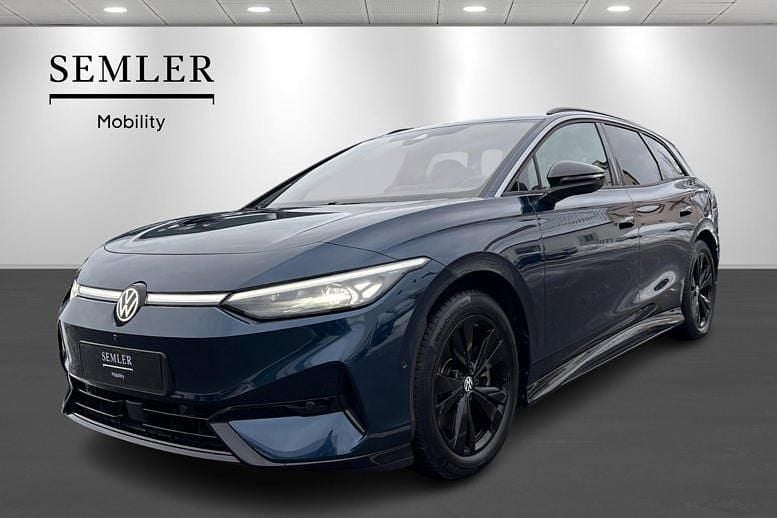 Brugt VW ID.7 Style 210 kW (286 HK) 2024 Mørkblåmetal Stationcar