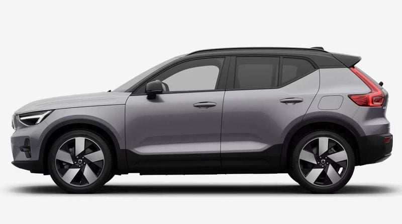 Ny Volvo EX40 Ultra 185 kW (252 HK) 2026 Sølvmetal SUV