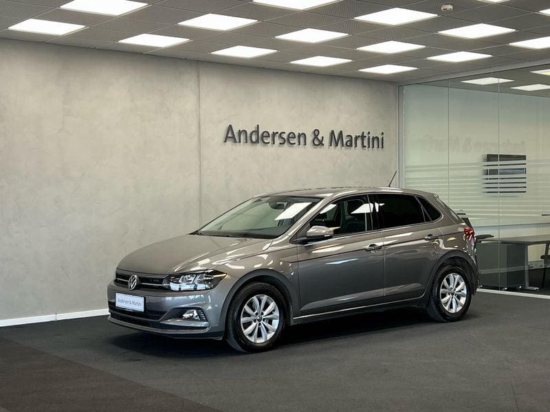 Brugt VW Polo Highline 110 HK (80 kW) 2021 Grå Hatchback
