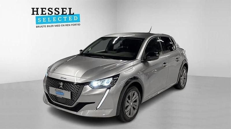 Brugt Peugeot e-208 Allure 100 kW (136 HK) 2023 Grå Hatchback