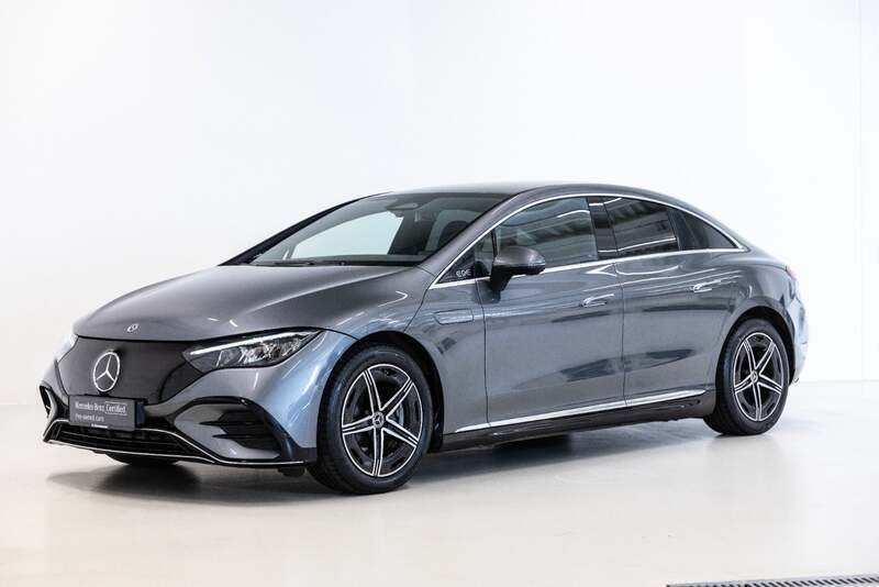 Farve: gråmetal Brugt 2024 Mercedes EQE350 AMG | 489.900 kr. - Billede 1/4