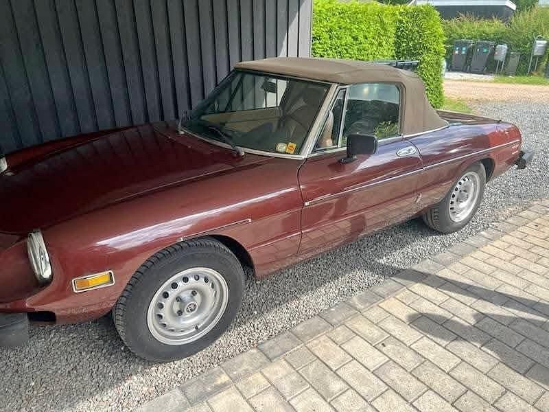 Brugt 1980 Alfa Romeo Spider Veloce Cabriolet | 90.000 kr. - Billede 1/4