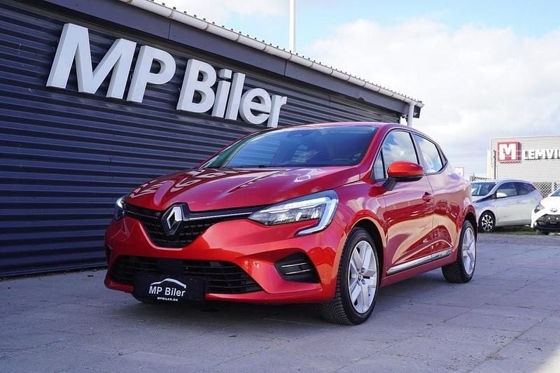 Rød Brugt 2022 Renault Clio V Zen Hatchback | 119.900 kr. (Fair pris) - Billede 1/4