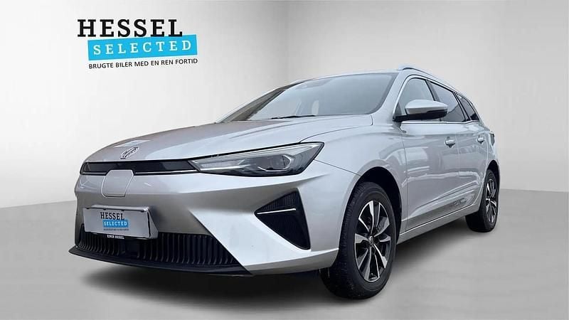 Brugt MG MG5 EV Luxury 130 kW (177 HK) 2022 Sølvmetal Stationcar